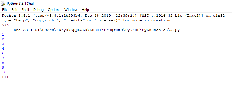 While Loop In Python